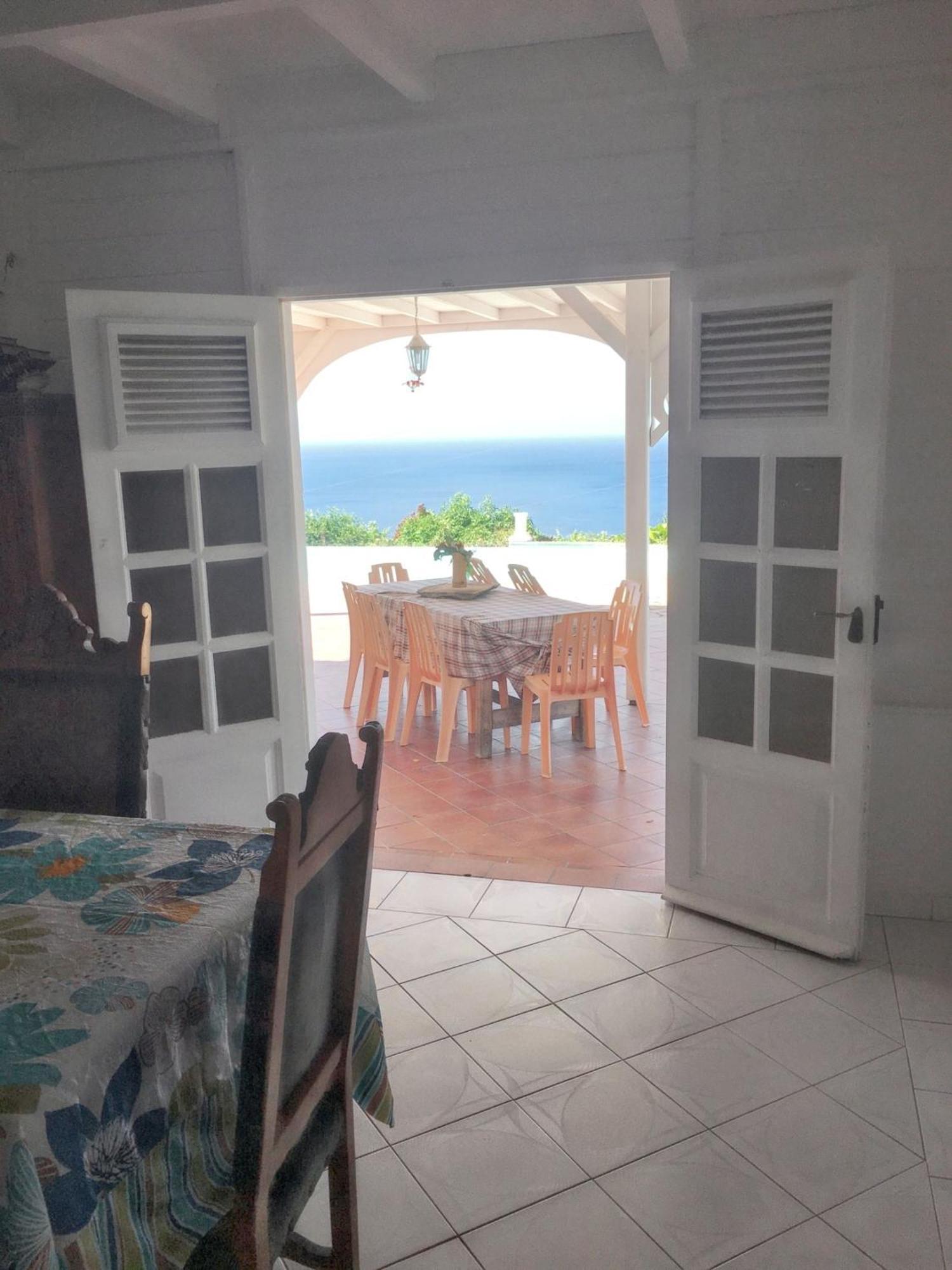 Villa Enchantee Avec Vue Sur Mer Et Piscine Au Carbet Le Carbet Zewnętrze zdjęcie