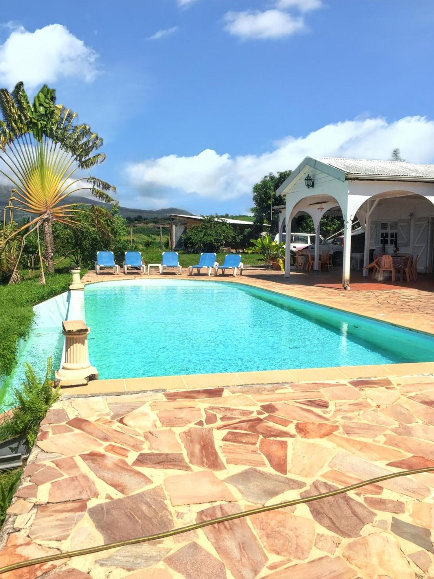 Villa Enchantee Avec Vue Sur Mer Et Piscine Au Carbet Le Carbet Zewnętrze zdjęcie